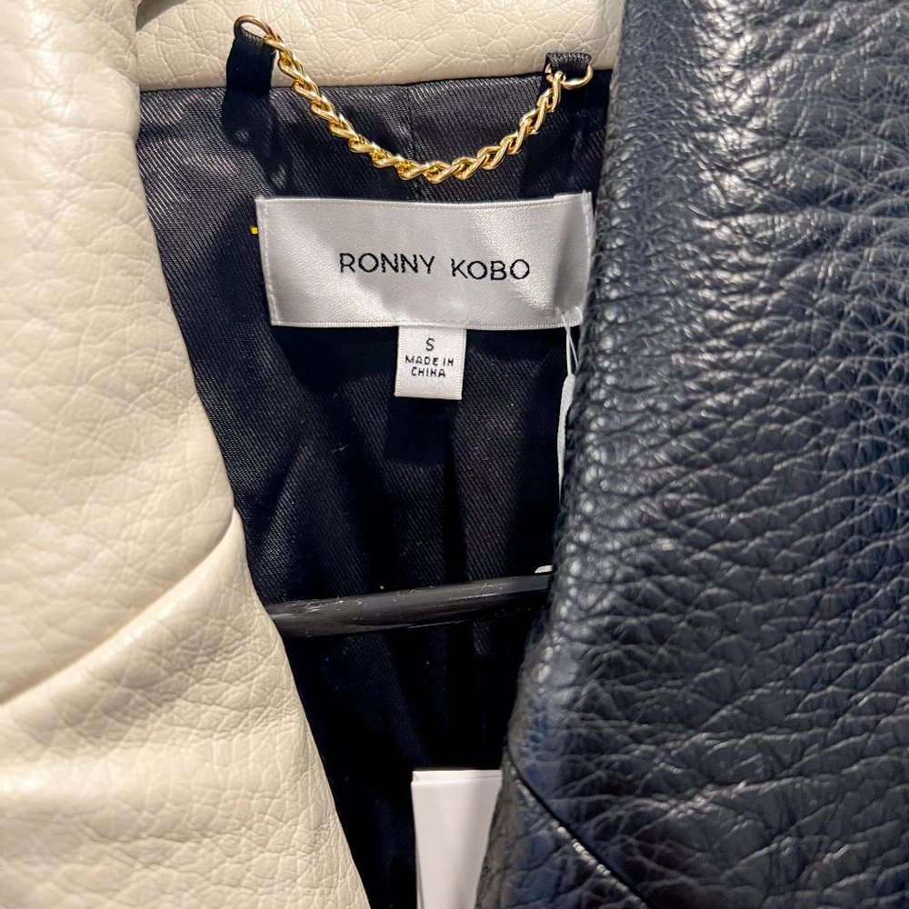 NWT Ronny Kobo Baylor Coat Size Small - Picture 4 of 7